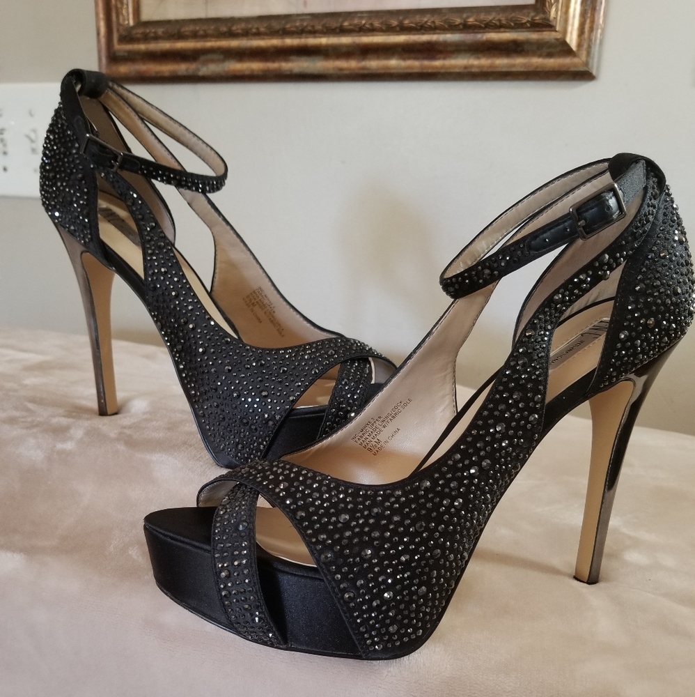 INC INTERNATIONAL CONCEPTS MINXE 2 WOMEN 9.5M BLAC - Picture 5 of 8